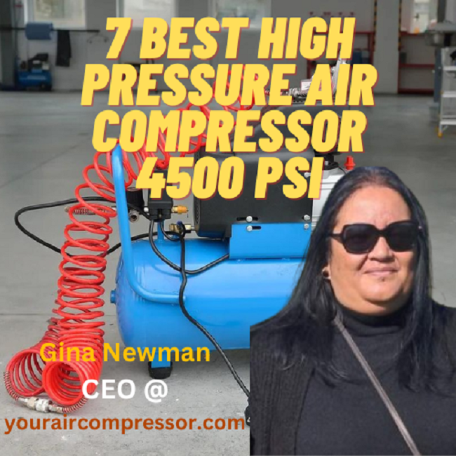 Best High Pressure Air Compressor 4500 Psi